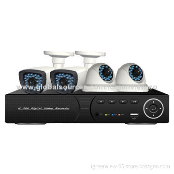 CCTV Kits, 720P HD-SDI DVR & SDI Camera, Real-time Preview